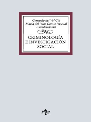 cover image of Criminología e investigación social